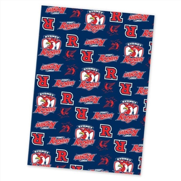 NRL - Roosters Wrapping Paper