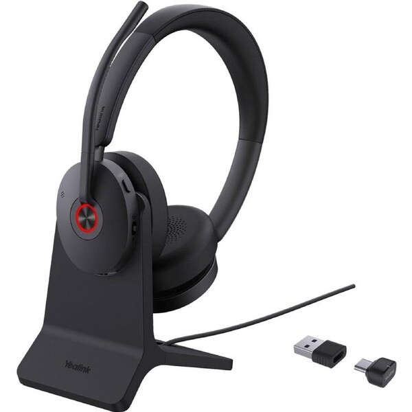 Yealink BH74 with Stand Teams USB-C/A Bluetooth Headset, Active Noise Cancellatio, Acoustic Shield, Wireless range 50 m, RMA ONLY