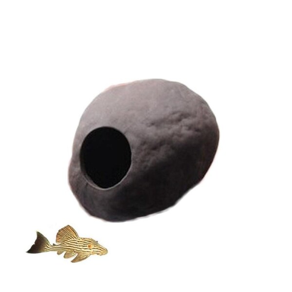 Aquarium Ornament Cave Ceramic Fishes Shrimp Spawning Breeding Shelter-ST-210