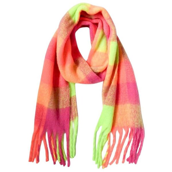 Urban Women's Neon Polyester Quincey Scarf Fashion Head/Neck Wrap Shawl