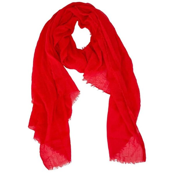 Urban Women's Red Calliope Scarf 180x90cm Head/Neck Wrap Shawl