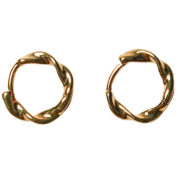 Urban Ally Hoop Earrings Women's Fashion Elegant Formal Party Jewellery Gold
