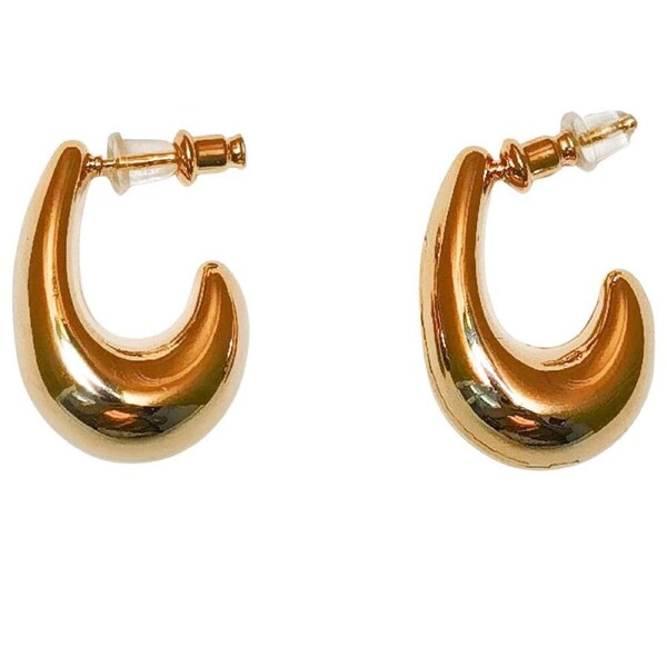 Urban Bambi Hoop Earrings Womens Fashion Elegant Formal Party Jewellery Gold
