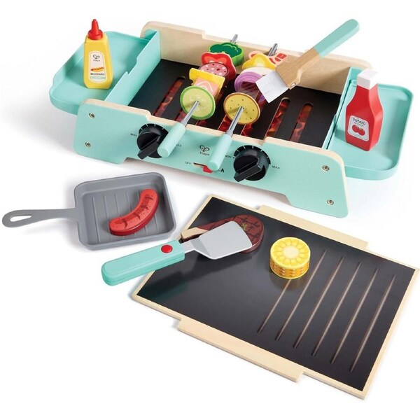 Hape Sizzling Griddle and Grill BBQ Playset