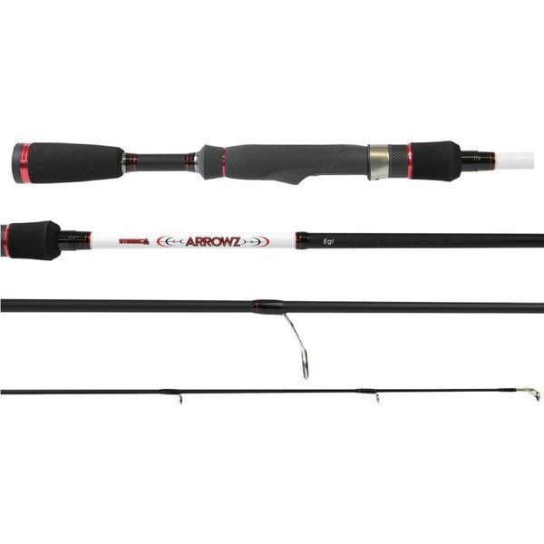 Atomic Arrowz Carbon Fishing Rod Egi Squid Spin 8ft 3 inch 2 Piece 2.5 - 4.0
