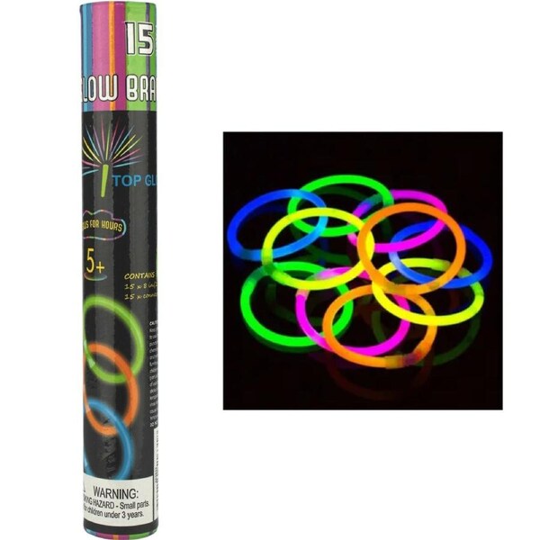 Glow Stick Bracelets (Pack of 15)