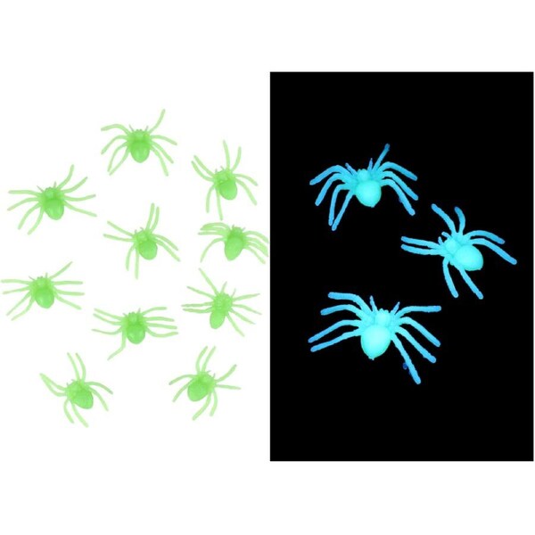 Glow in the Dark Spiders (Pack of 10)
