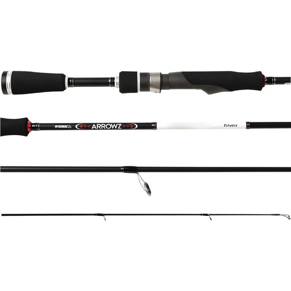 Atomic Arrowz Carbon Fishing Rod Water Spin 6ft 2 Piece 2 - 6lb Pound