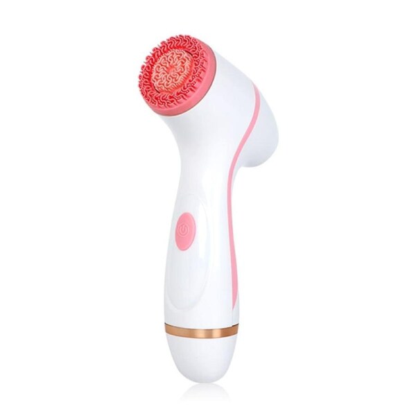 Electric Cleaning Brush 3 In 1 Sonic Rotating Current Facial Cleaning Brush Spa System Deep Clean Blackhead Removal Tool
