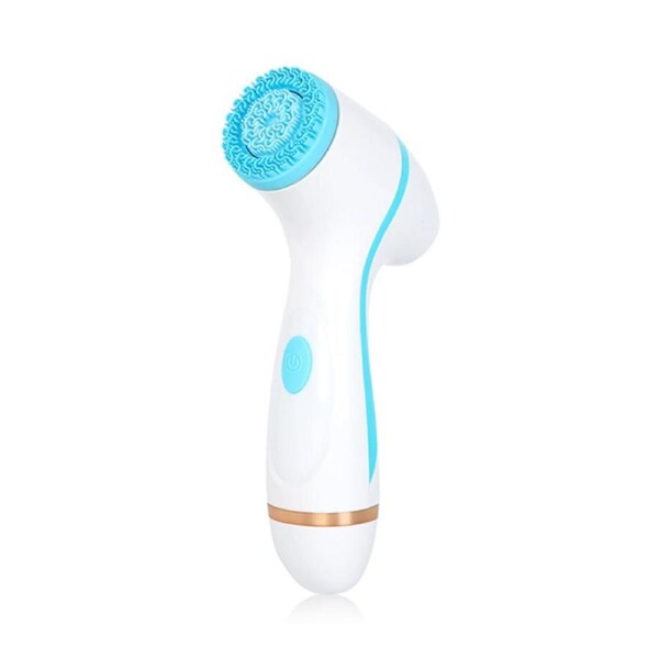 Electric Cleaning Brush 3 In 1 Sonic Rotating Current Facial Cleaning Brush Spa System Deep Clean Blackhead Removal Tool