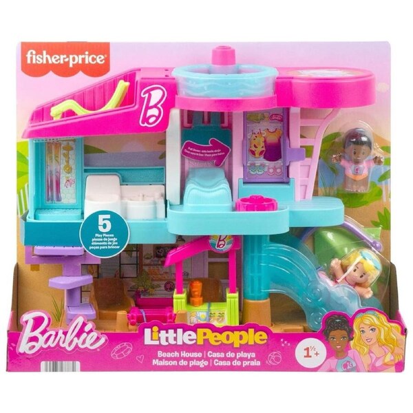 Fisher-Price Little People Barbie Beach House Playset