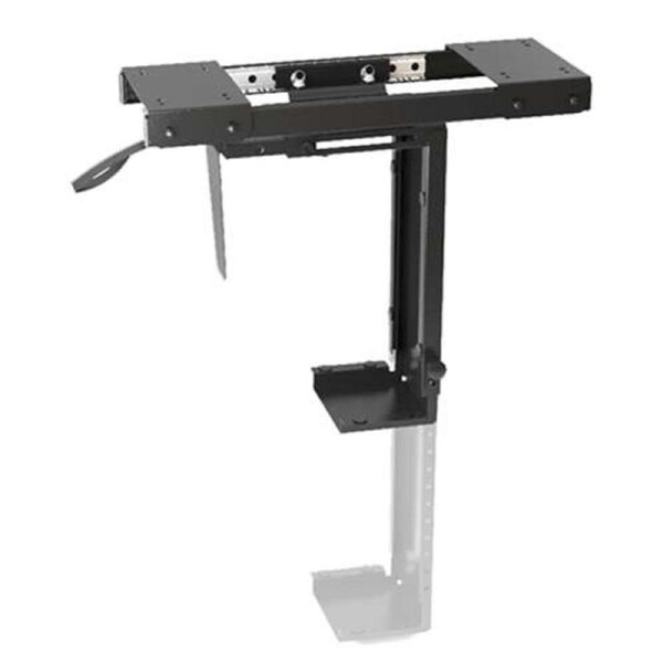 Brateck Adjustable Under-Desk ATX Case Mount with Sliding track, Up to 10kg,360 Swivel CPB-5