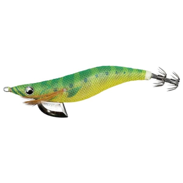 Yamashita EGI Eging OH F 3.5 Squid Fishing Jig #F013 RCT Glow / La-Me / Chartreuse Tiger