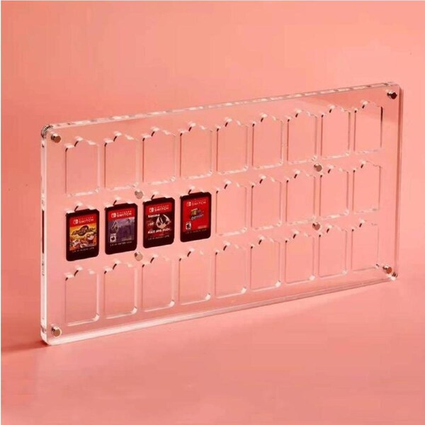 Switch Magnetic Crystal Card Storage Box - 27 Pieces