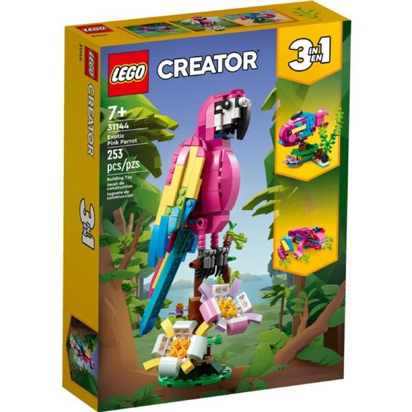 LEGO 31144 - Creator 3in1 Exotic Pink Parrot