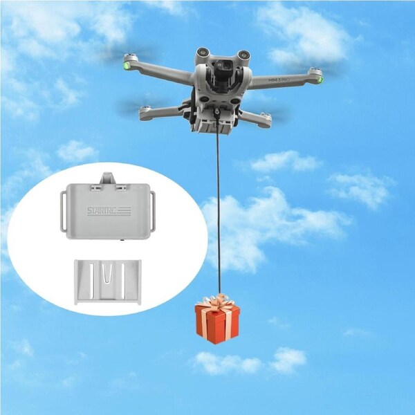 Parabolic Air Dropper For Dji Mini 3 / 3 Pro - Thrower Bracket