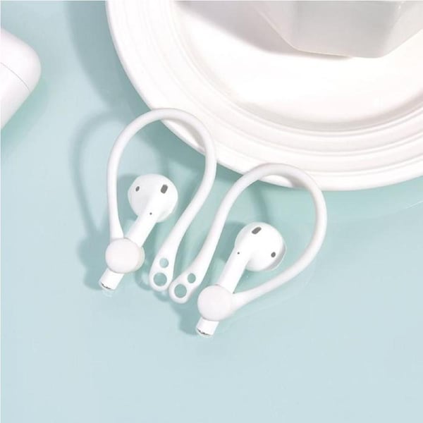 Anti-Lost Wireless Headphones With Lanyard For Apple 1 / 2 - White