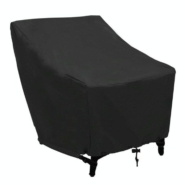 Waterproof Oxford Cloth Furniture Set Cover - Protects Outdoor Table And Chairs - 102X79X70Cm - Black