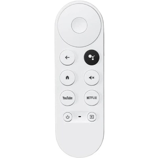 Remote Bluetooth Voice for Google Television Set White