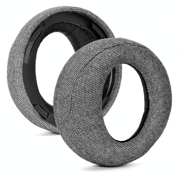 2-Pack Burlap Grey Earpads For Sony Ps3 / Ps4 7.1 Gold Headphones