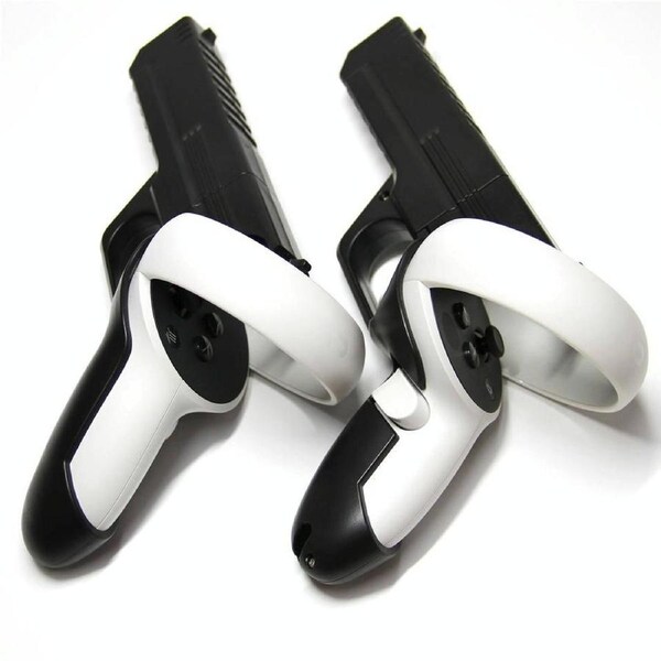 Pair Of Durable Vr Controller Handles For Meta Quest 2