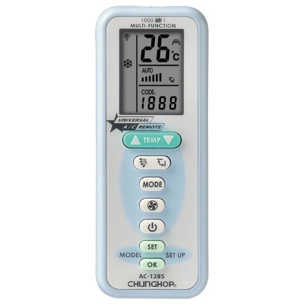 Universal Air Conditioner Remote Control - Battery Operated