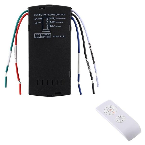 Wireless Ceiling Fan Remote Kit - Control Speed & Timing