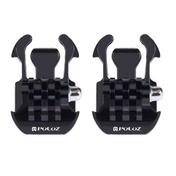 2-Pack Quick Release Buckles For Gopro Insta360 Dji Action And Other Cameras - Horizontal Surface Compatible