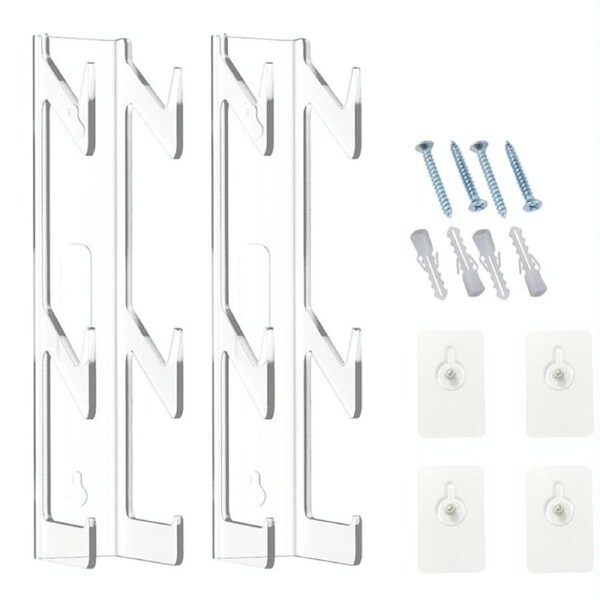 Acrylic Game Controller And Headphone Wall Mount - Set Of 2