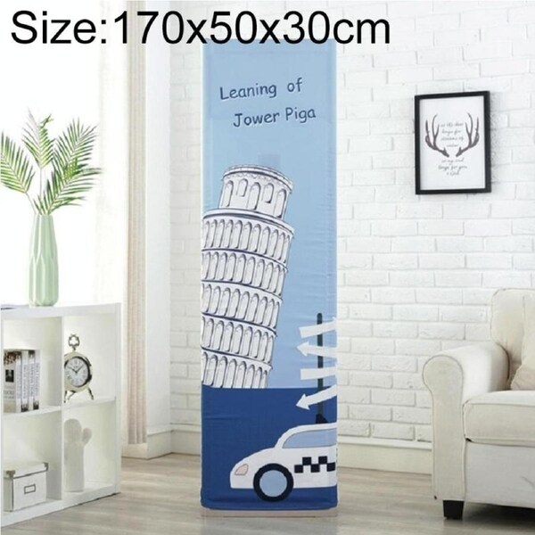 Vertical Cabinet Air Conditioning Cover - All-Inclusive Fabric - 170X50X30Cm - Tall Building