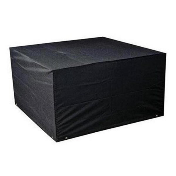 Waterproof 210D Oxford Cloth Cover For Outdoor Furniture Set - Protects From Uv Dust And Rain - 213 X 132 X 74Cm - Black