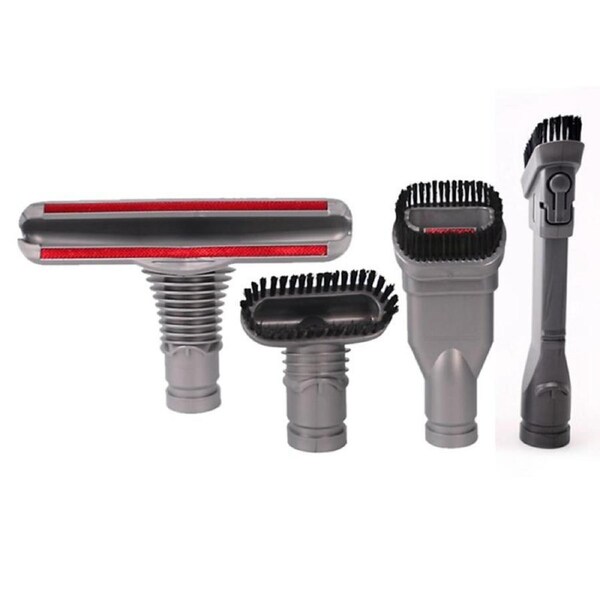 4-Piece Wireless Vacuum Cleaner Brush Head Set For Dyson V6
