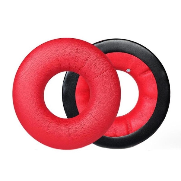 Red Headset Sponge Cover For Sennheiser Hd25 Series - 1 Pair