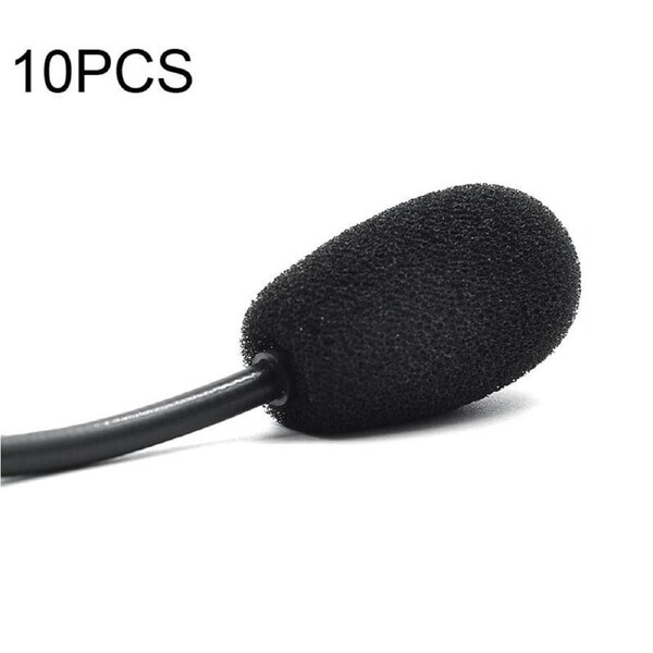 10-Pack Headphone Mic Covers For Vxi Blueparrott B450-Xt