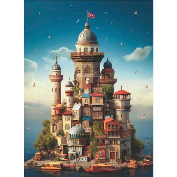 Anatolian - Kiz Kulesi (Maidens Tower) Puzzle 1000pc