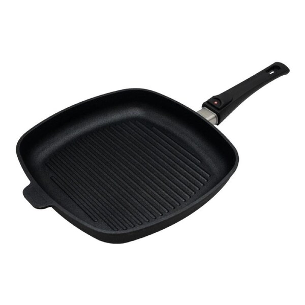 Swiss Diamond Induction Square Shallow Grill Pan 28cm