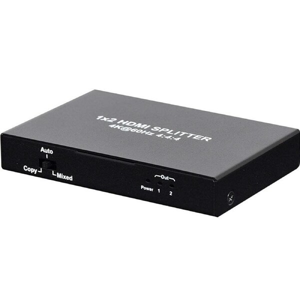 Dynalink 2 Way HDMI Splitter 18GBps Bandwidth