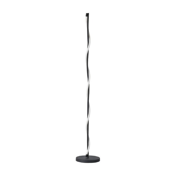 Donna Modern Dimmable LED Standing Floor Light Lamp Black