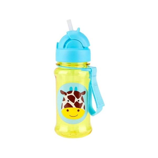 Skip Hop Zoo Tritan Renew Straw Bottle - Giraffe