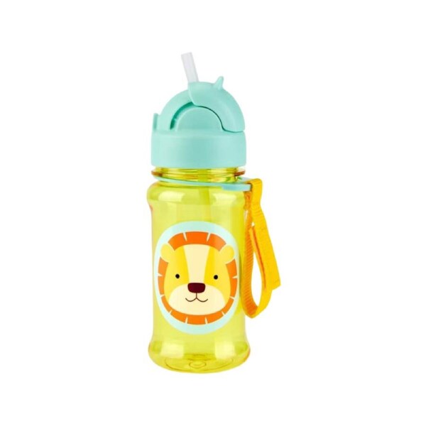 Skip Hop Zoo Tritan Renew Straw Bottle - Lion