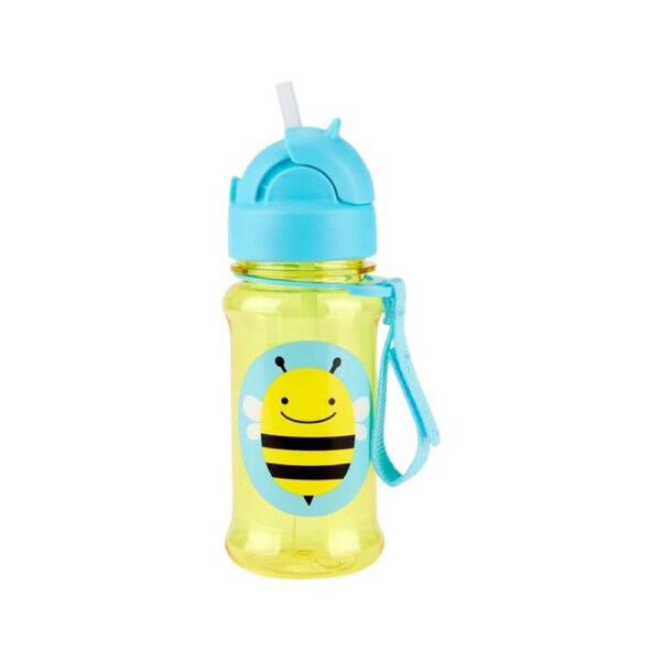 Skip Hop Zoo Tritan Renew Straw Bottle - Bee