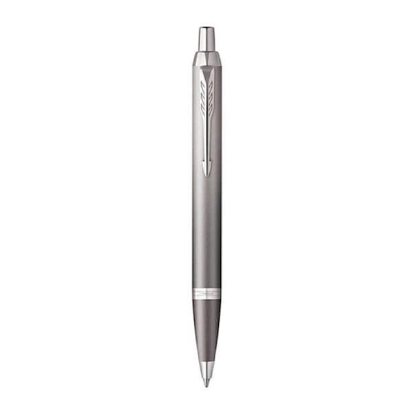 Parker Im Rituals Grey Gradiant Chrome Trim Bp Pen
