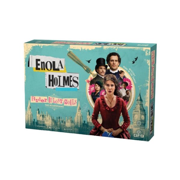 Enola Holmes Finder Of Lost Souls Mystery Board Game