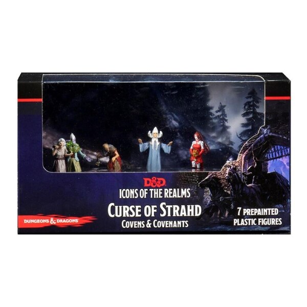 Kids Dungeons & Dragons Icons Curse Of Strahd Covens & Covenants Miniatures Set