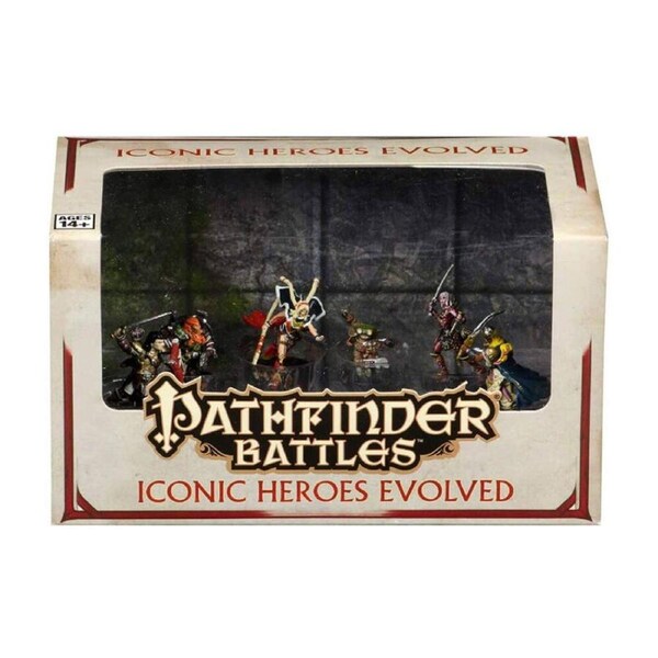 Pathfinder Battles Playtest Heroes Miniatures Set 12y+