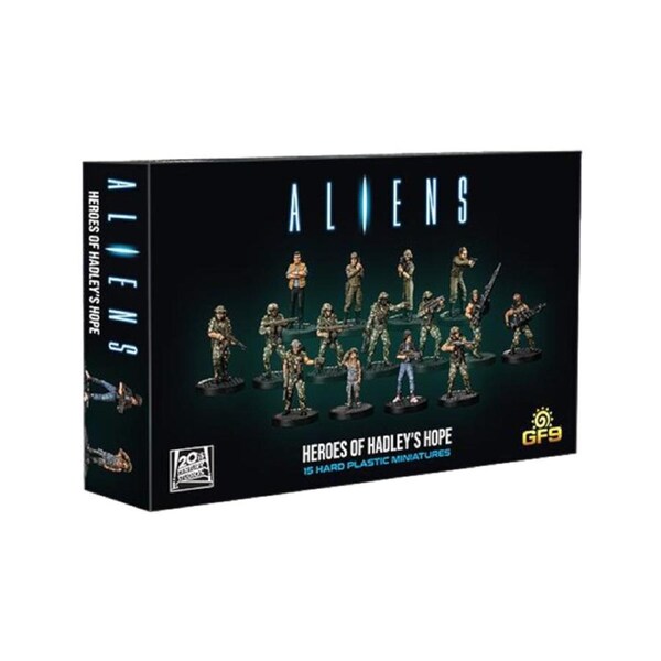 Aliens Heroes Of Hadley's Hope Miniatures Set 15pc 14y+