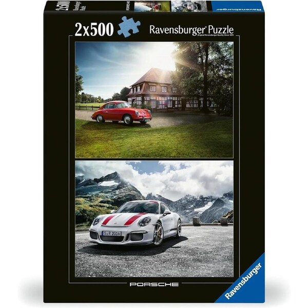 Ravensburger - Porsche Classic 356 & Porsche 911 Puzzle 2 x 500pc