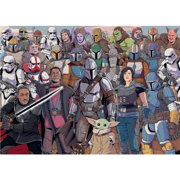 Ravensburger - Star Wars The Mandalorian Challenge Puzzle 1000pc