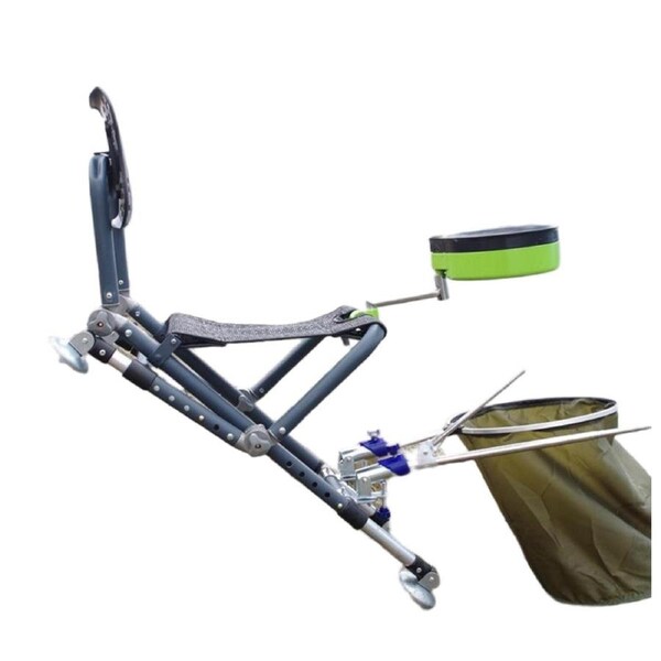 Fishing Chair with aluminum alloy for all-terrains portable multifunctional folding adjustable reclining chair with hind legs