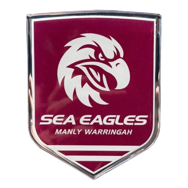 NRL Logo Emblem - Manly Sea Eagles - Supporter Car Badge